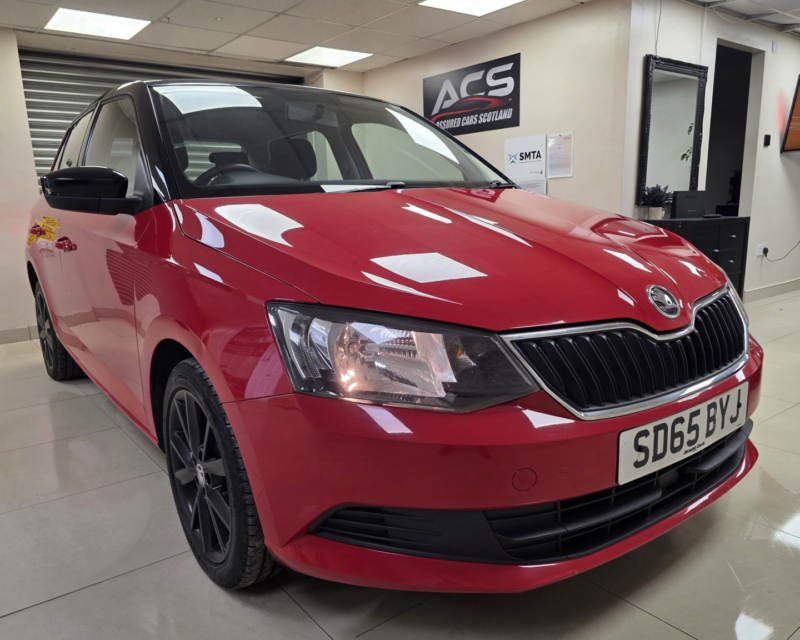 2015 Skoda Fabia 1.2 Tsi Se Hatchback 5dr Petrol Manual Euro 6 (s/s) (90 Ps) in Red — image 1