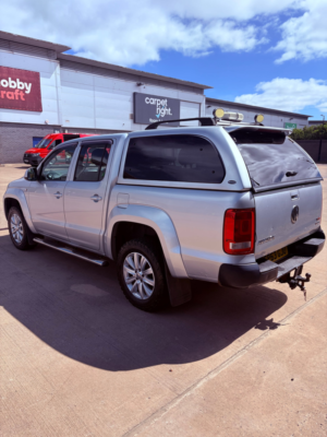 2013 Volkswagen Amarok 2.0 Bitdi Trendline Pickup Double Cab 4dr Diesel Manual 4motion Selectable Euro 5 (180 Ps) in Silver — image 3