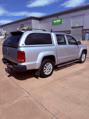 2013 Volkswagen Amarok 2.0 Bitdi Trendline Pickup Double Cab 4dr Diesel Manual 4motion Selectable Euro 5 (180 Ps) in Silver — image 5