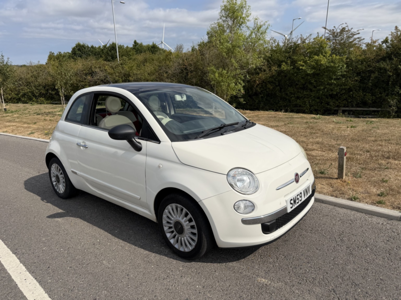 2010 Fiat 500 1.2 Pop in White — image 1