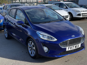 2017 Ford Fiesta 1.0 T Ecoboost Zetec in Blue — image 4