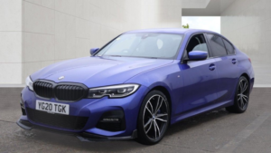 2020 BMW 3 Series 2.0 320d M Sport Saloon 4dr Diesel Auto Euro 6 (s/s) (190 Ps) in Blue — image 2