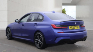 2020 BMW 3 Series 2.0 320d M Sport Saloon 4dr Diesel Auto Euro 6 (s/s) (190 Ps) in Blue — image 3