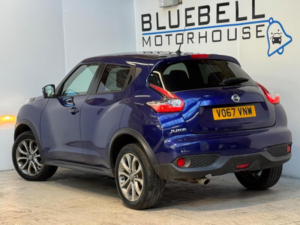 2017 Nissan Juke 1.5 Dci Tekna Euro 6 (s/s) 5dr in Blue — image 4