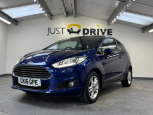 2016 Ford Fiesta 1.0t Ecoboost Zetec Hatchback 3dr Petrol Manual Euro 6 (s/s) (100 Ps) in Blue — image 2