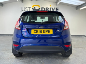 2016 Ford Fiesta 1.0t Ecoboost Zetec Hatchback 3dr Petrol Manual Euro 6 (s/s) (100 Ps) in Blue — image 5