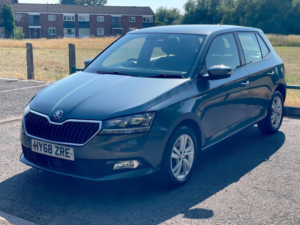 2018 Skoda Fabia 1.0 Tsi Se DSG Euro 6 (s/s) 5dr in Grey — image 3