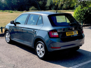 2018 Skoda Fabia 1.0 Tsi Se DSG Euro 6 (s/s) 5dr in Grey — image 4