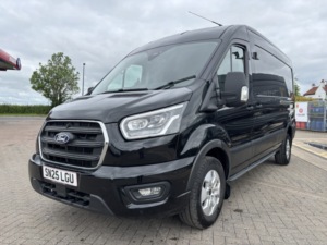 2025 Ford Transit 2.0 Transit Limited Van 350 L3 2.0l Ecoblue 165ps Fwd 6 Speed Manual in Black — image 3