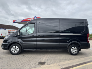 2025 Ford Transit 2.0 Transit Limited Van 350 L3 2.0l Ecoblue 165ps Fwd 6 Speed Manual in Black — image 4