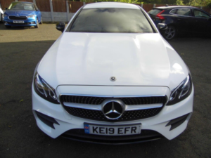 2019 Mercedes-Benz E Class 2.0 E300 Amg Line G-Tronic+ Euro 6 (s/s) 2dr in White — image 2