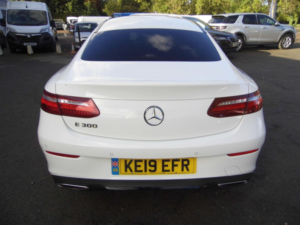 2019 Mercedes-Benz E Class 2.0 E300 Amg Line G-Tronic+ Euro 6 (s/s) 2dr in White — image 6