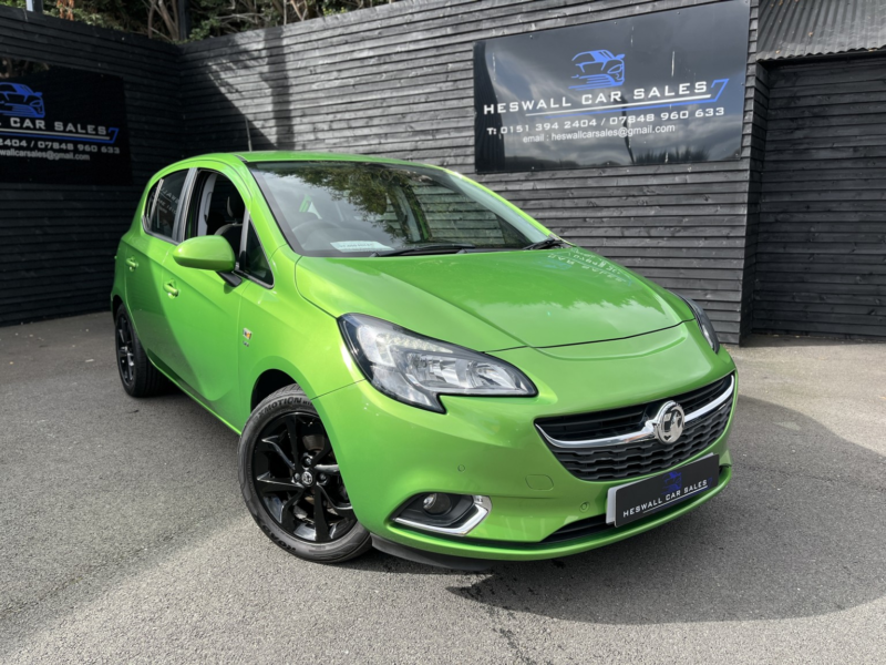 2015 Vauxhall Corsa 1.4 I Ecoflex Sri in Green — image 1