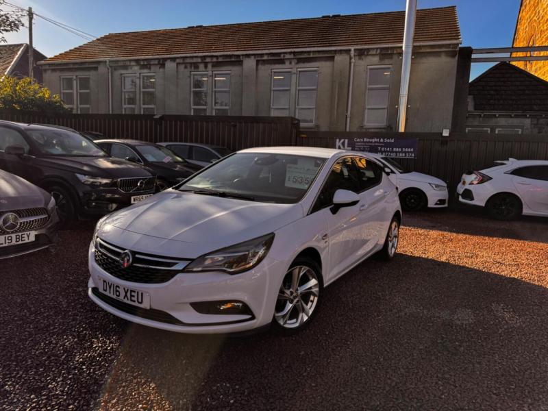 2016 Vauxhall Astra 1.0i Turbo Ecoflex Sri Nav Euro 6 (s/s) 5dr in White — image 1