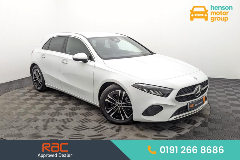 2023 Mercedes-Benz A Class 1.3 A200h Mhev Sport (executive) Hatchback 5dr Petrol Hybrid 7g-Dct Euro 6 (s/s) (177 Ps) in White — image 1