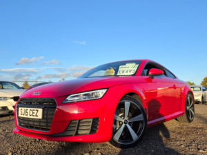 2015 Audi Tt 2.0 Tfsi Sport Coupe 3dr Petrol Manual Euro 6 (s/s) (230 Ps) in Red — image 2