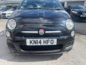 2014 Fiat 500 1.2 S Euro 6 (s/s) 3dr in Black — image 2