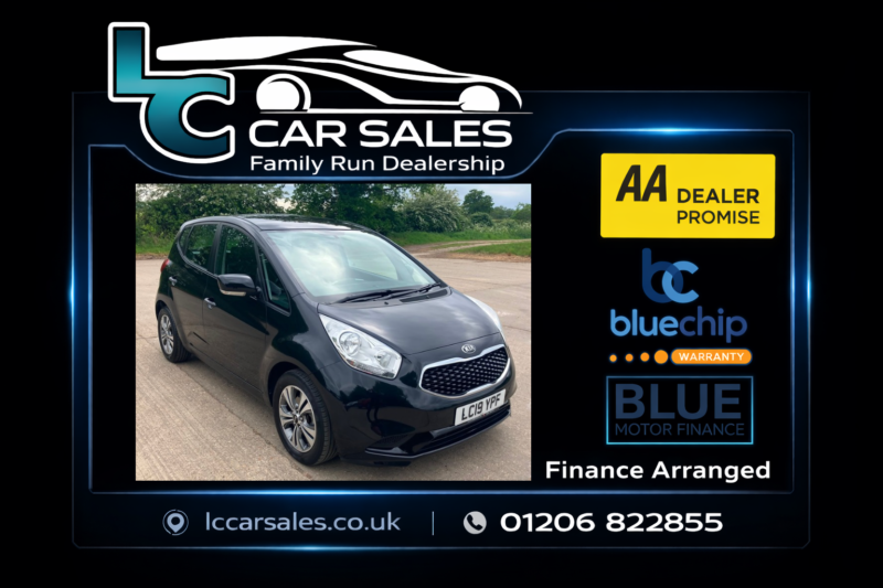 2019 Kia Venga 1.6 2 Automatic in Black — image 1