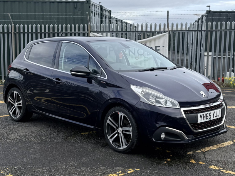 2015 Peugeot 208 1.2 Puretech Gt Line Hatchback 5dr Petrol Manual Euro 6 (s/s) (110 Ps) in Blue — image 1