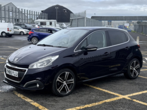 2015 Peugeot 208 1.2 Puretech Gt Line Hatchback 5dr Petrol Manual Euro 6 (s/s) (110 Ps) in Blue — image 4