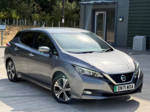 2021 Nissan Leaf 40kwh Tekna Auto 5dr in Grey — image 5