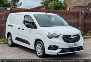 2021 Vauxhall Combo 1.5 Turbo D 2300 Sportive Crew Van Double Cab 4dr Diesel Manual L2 Euro 6 (100 Ps) in White — image 5