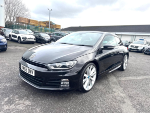 2015 Volkswagen Scirocco 2.0 Tdi Bluemotion Tech R-Line Euro 6 (s/s) 3dr in Black — image 4