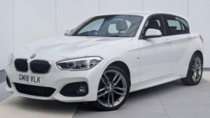 2018 BMW 1 Series 2.0 120d M Sport Auto Xdrive Euro 6 (s/s) 5dr in White — image 3