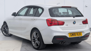 2018 BMW 1 Series 2.0 120d M Sport Auto Xdrive Euro 6 (s/s) 5dr in White — image 4