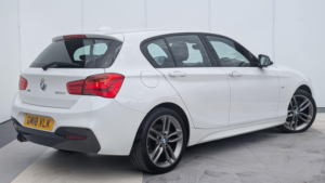 2018 BMW 1 Series 2.0 120d M Sport Auto Xdrive Euro 6 (s/s) 5dr in White — image 5