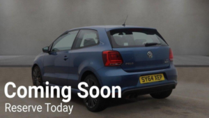 2015 Volkswagen Polo 1.4 Tsi Bluemotion Tech Act Bluegt Euro 6 (s/s) 3dr in Blue — image 4