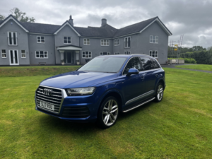 2017 Audi Q7 3.0 Tdi V6 S Line,pan Roof,headup,21s,plus More.fsh in Blue — image 2