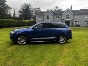 2017 Audi Q7 3.0 Tdi V6 S Line,pan Roof,headup,21s,plus More.fsh in Blue — image 5