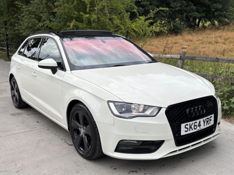 2014 Audi A3 2.0 Tdi Sport Sportback S Tronic Quattro Euro 6 (s/s) 5dr in White — image 1
