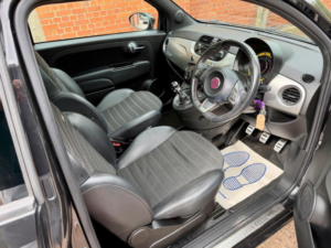 2009 Fiat 500 1.2 Bydiesel Euro 5 3dr in Black — image 6