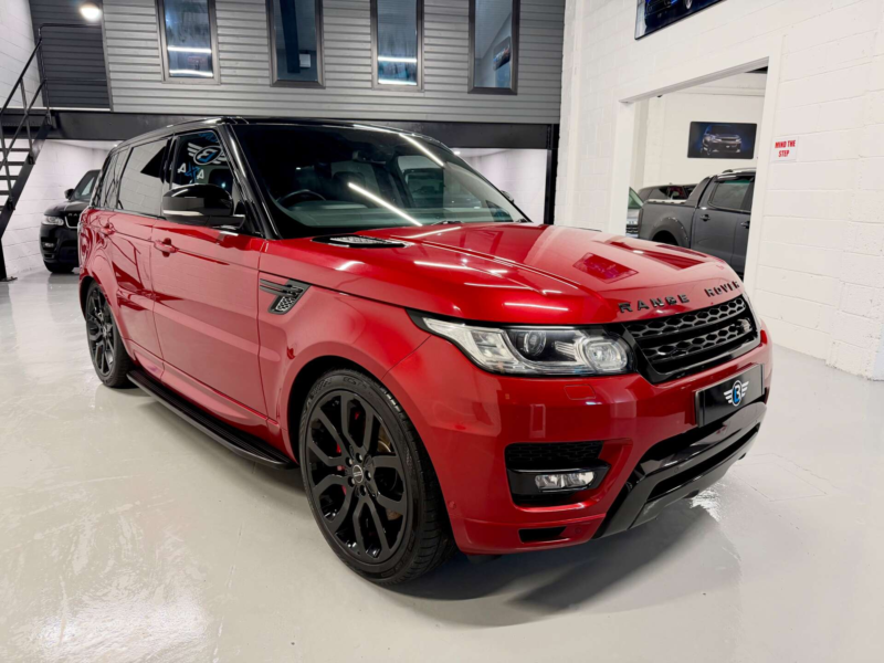 2014 Land Rover Range Rover Sport 3.0 Sd V6 Hse Dynamic SUV 5dr Diesel Auto 4WD (s/s) (292 Ps) in Red — image 1