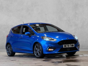 2020 Ford Fiesta 1.0t Ecoboost St-Line Edition Euro 6 (s/s) 5dr in Blue — image 5