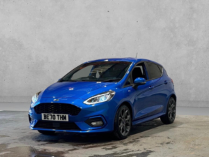 2020 Ford Fiesta 1.0t Ecoboost St-Line Edition Euro 6 (s/s) 5dr in Blue — image 6