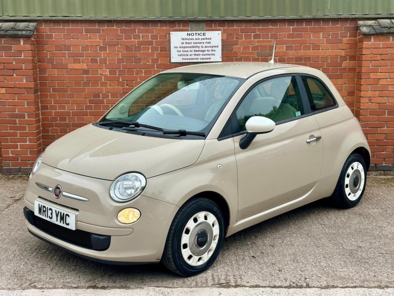 2013 Fiat 500 1.2 Colour Therapy Euro 5 (s/s) 3dr in Beige — image 1