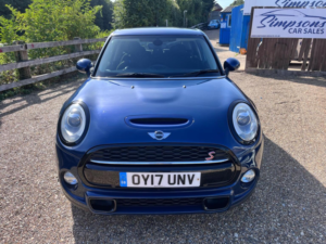 2017 MINI Hatch 2.0 Cooper S Auto Euro 6 (s/s) 5dr in Blue — image 3