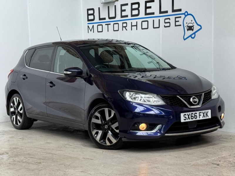 2017 Nissan Pulsar 1.2 Dig-T Tekna Euro 6 (s/s) 5dr in Blue — image 1