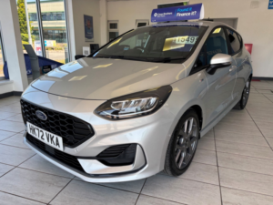 2022 Ford Fiesta 1.0 Fiesta St-Line 5 Door 1.0l Ecoboost 125ps Mhev Fwd 7-Speed Powershift in Silver — image 2