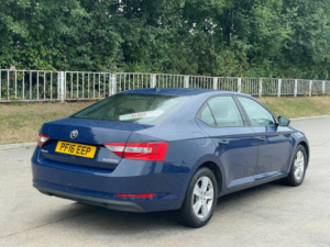 2016 Skoda Superb 1.6 Tdi S DSG Euro 6 (s/s) 5dr in Blue — image 6