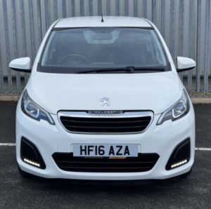 2016 Peugeot 108 Active 1.0 Automatic in White — image 3