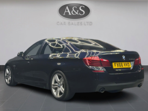 2016 BMW 5 Series 3.0 535d M Sport Saloon in Black — image 2