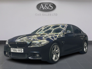2016 BMW 5 Series 3.0 535d M Sport Saloon in Black — image 5