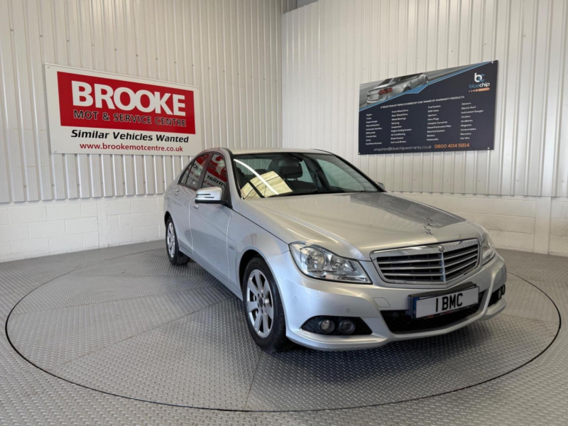 2012 Mercedes-Benz C Class 1.8 C180 Blueefficiency Se Edition 125 G-Tronic+ Euro 5 (s/s) 4dr in Silver — image 1