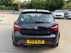 2014 SEAT Ibiza 1.2 Tsi Fr Sport Coupe DSG Euro 5 3dr in Black — image 4