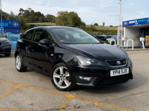 2014 SEAT Ibiza 1.2 Tsi Fr Sport Coupe DSG Euro 5 3dr in Black — image 5
