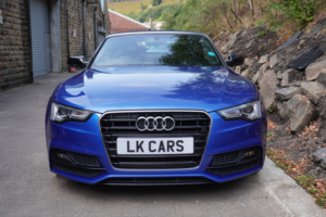 2015 Audi A5 Cabriolet 2.0 Tfsi S Line Special Edition Plus in Blue — image 4